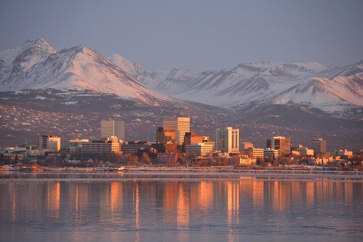 Turnagain Arm winter schilderachtige tour