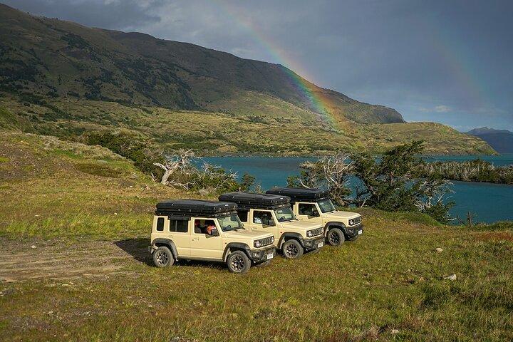 4x4 met daktent – ​​Rijden en kamperen in Puerto Natales