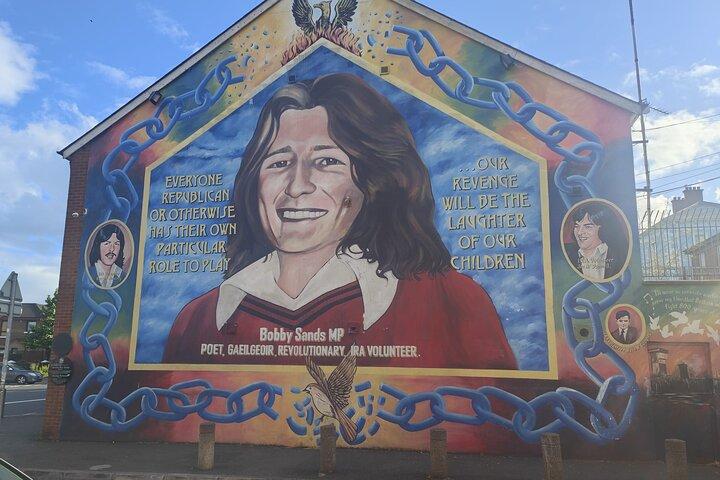 Excursão privada de táxi preto de Belfast