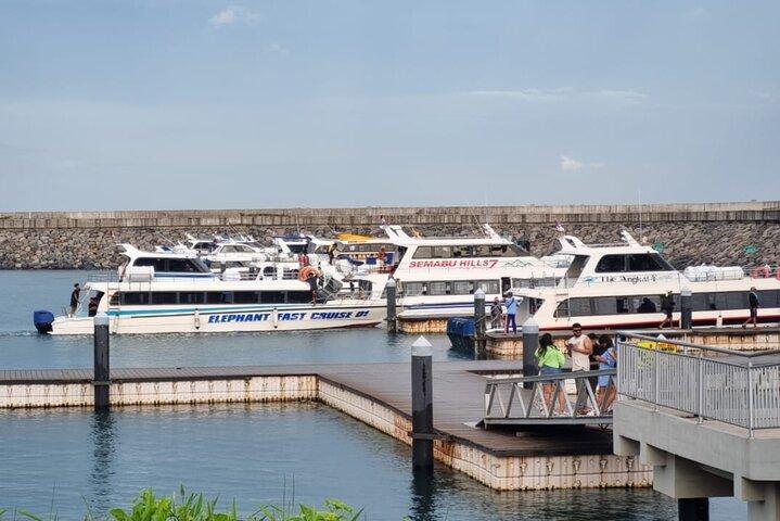 One-way Ticket Schnellboot von Sanur Bali oder Nusa Lembongan