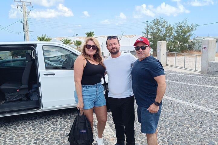 Todo alrededor de Santorini-Transporte