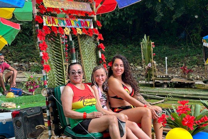 Ocean Horse-Back Riding & Bamboo Rafting experience From montego