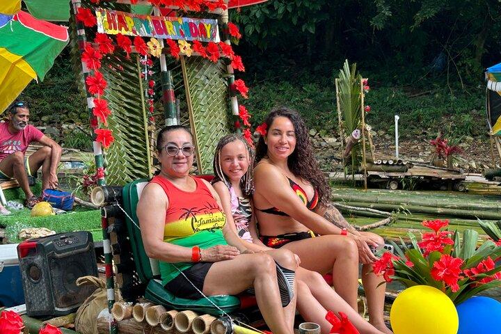 Ocean Horse-Back Riding & Bamboo Rafting experience From montego