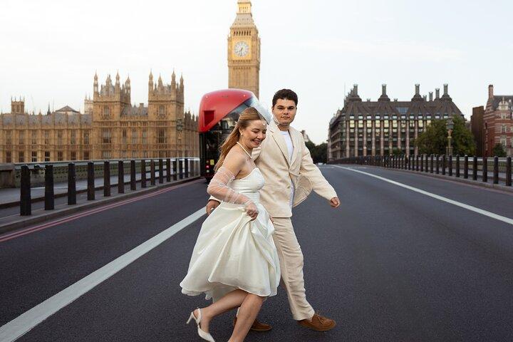 Tour iconico dei ritratti di Londra con fotografo locale esperto