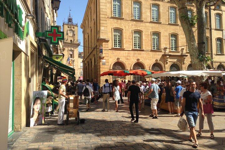 エクス・アン・プロヴァンスと田園風景5時間