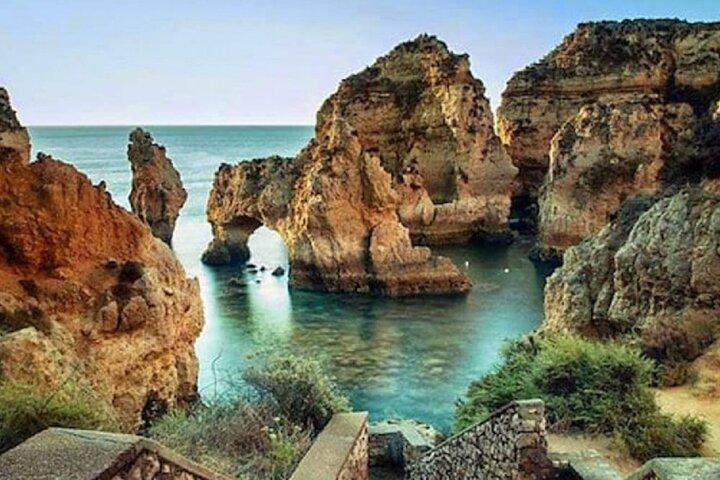 Visite privée de Lisbonne à Algarve: Grotte de Benagil, Lagos, & Carvoeiro