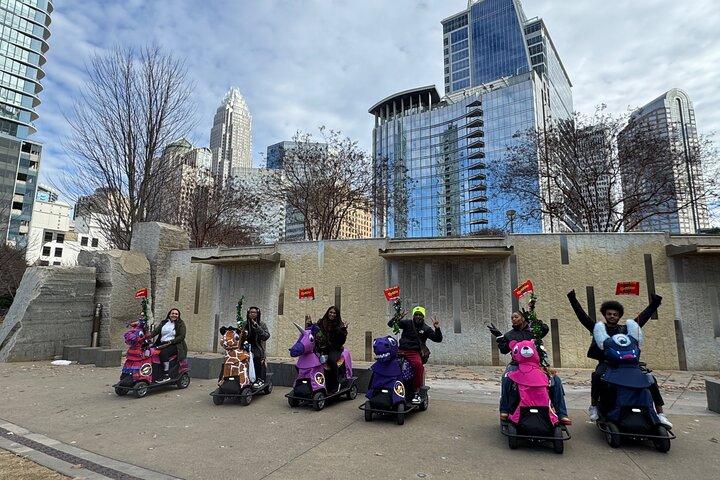 Skyline y Calles:A Whimsical Rydables Ride Through Charlotte