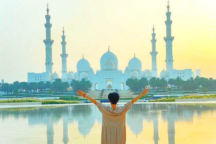 Abu Dhabi-dagstur fra Dubai Sheikh Zayed Grand Mosque