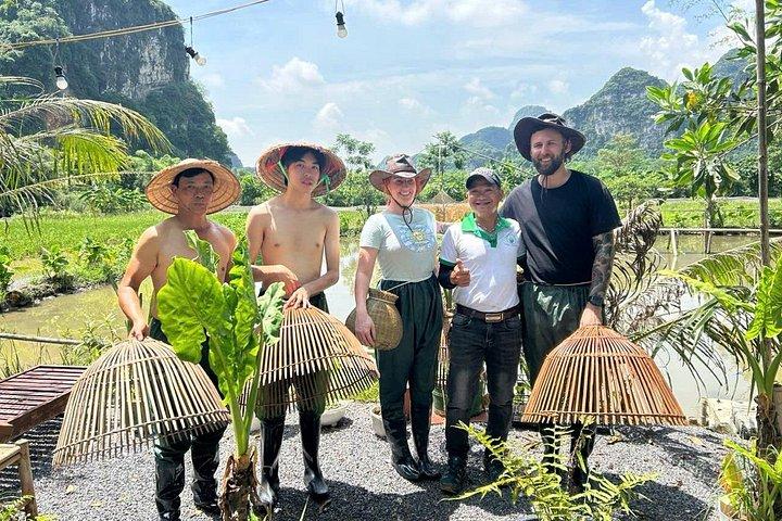 ニンビン：隠れた名所と風光明媚な田園地帯のバイクツアー