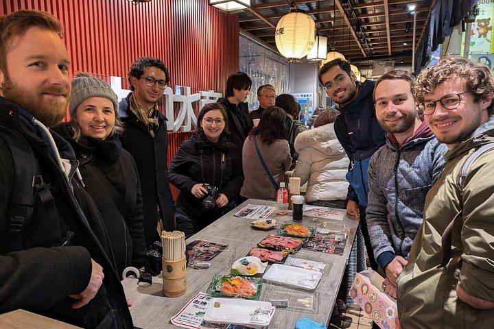 金沢の味覚（近江町市場とひがし茶屋での試食）