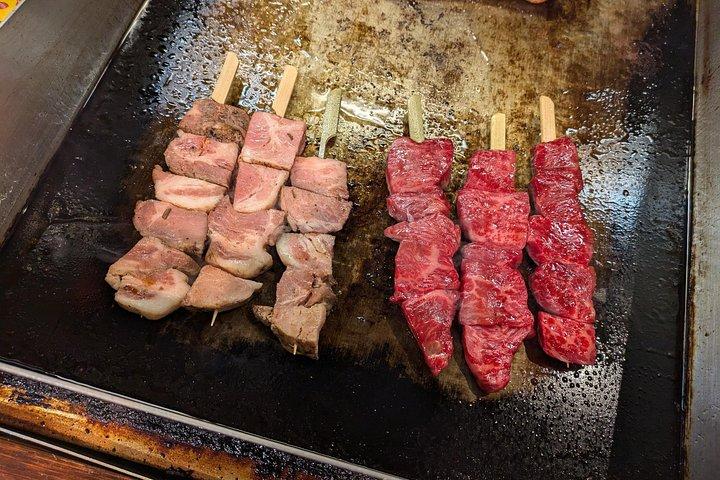 金沢の味覚（近江町市場とひがし茶屋での試食）
