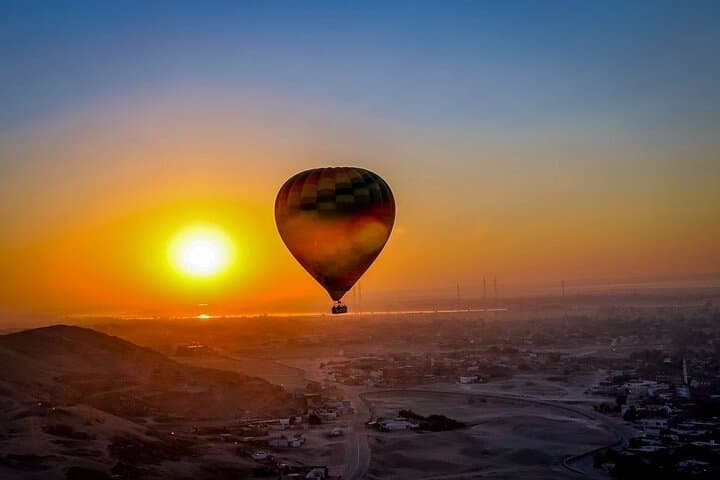 Luxury Hot Air Balloon with Karnak and Luxor Temples