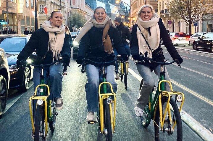 3時間のプラハ自転車ツアー