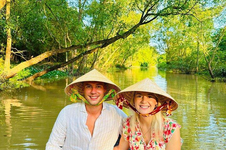 Solnedgangsoplevelse på Mekong-floden og udforsk Brilliant City