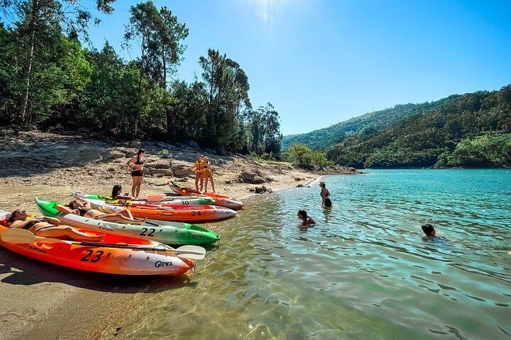Privé kajak- en watervaltour in Geres National Park