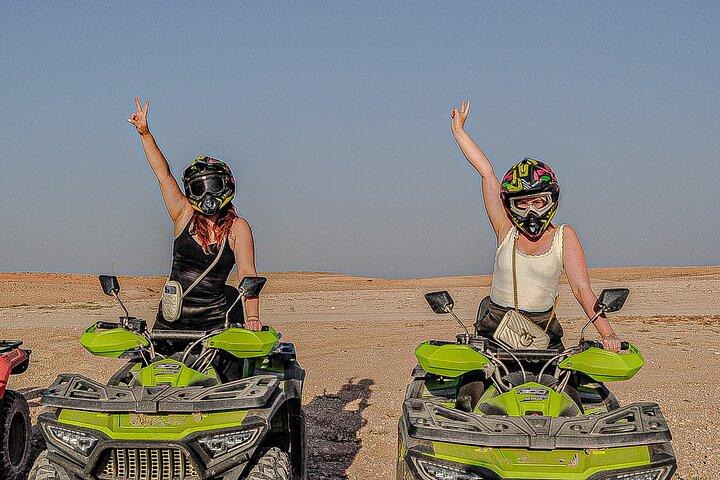 MARRAKECH QUAD BIKE : Show bei Sonnenuntergang & Abendessen & Kamelwüste