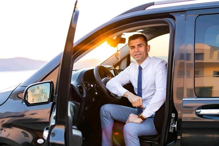 Servicio de taxi en Santorini