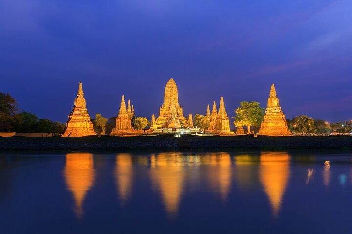Ayutthaya Privé dagtour met gids, 4 oude tempels