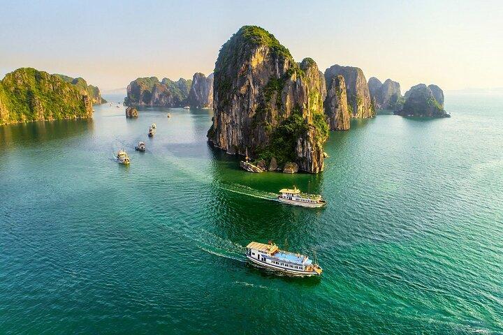2 dage 1 nat Halong Bay luksus krydstogt fra Hanoi