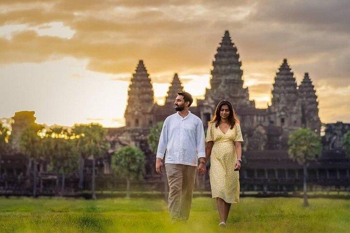 2 dagars Angkor Wat med liten och stor krets Banteay Srei Tour