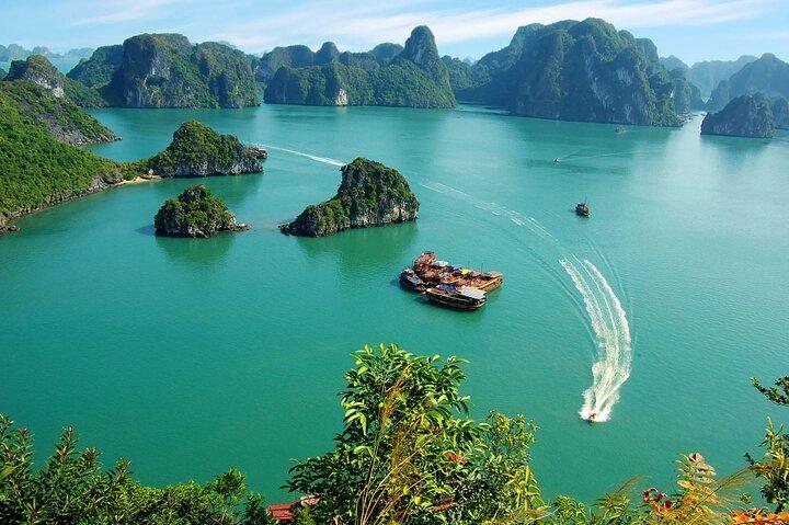 2 dage 1 nat Halong Bay luksus krydstogt fra Hanoi