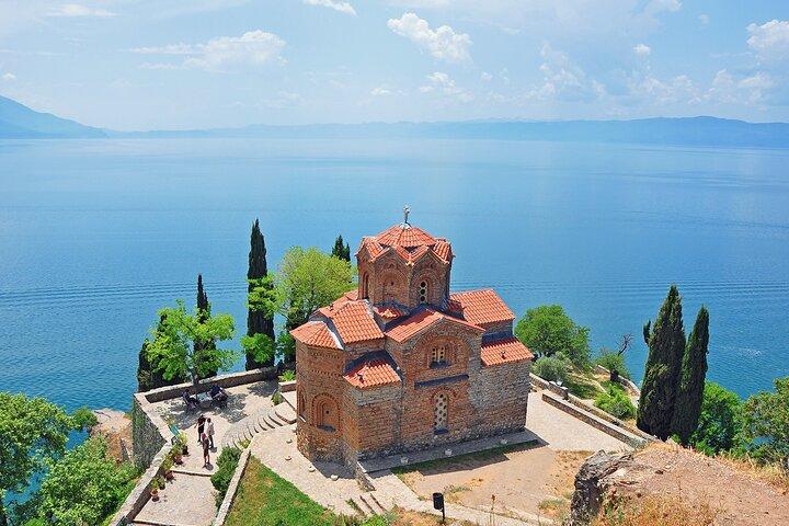 Visite privée d'une journée du meilleur d'Ohrid au départ de Skopje