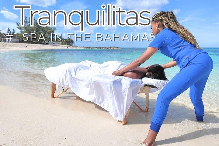 Massaggi di lusso sulla spiaggia a Nassau Bahamas con trasporto