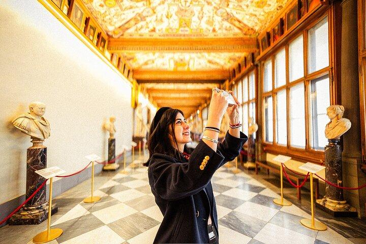 Entrada reservada a la Galería Uffizi con audioguía multilingüe