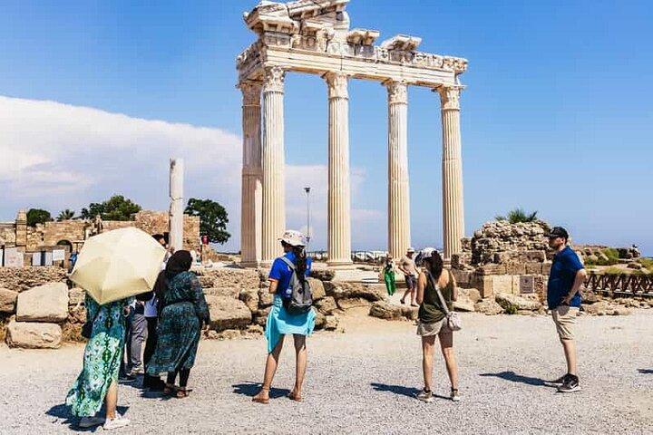 Perge Aspedos Anc City Temple of Apollo Waterfalls Tour (tout-en-un)