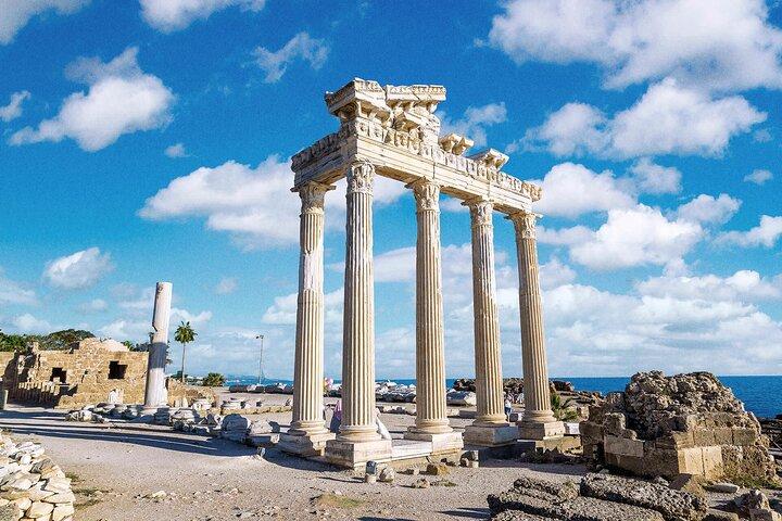 Perge Aspedos Anc City Temple of Apollo Waterfalls Tour (tout-en-un)