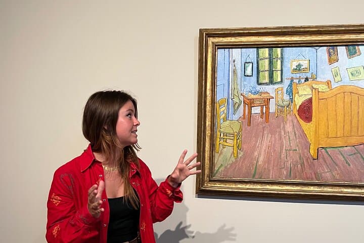 Amsterdam: Van Gogh Museum Guided Tour & Entry Ticket (Max 6 ppl)