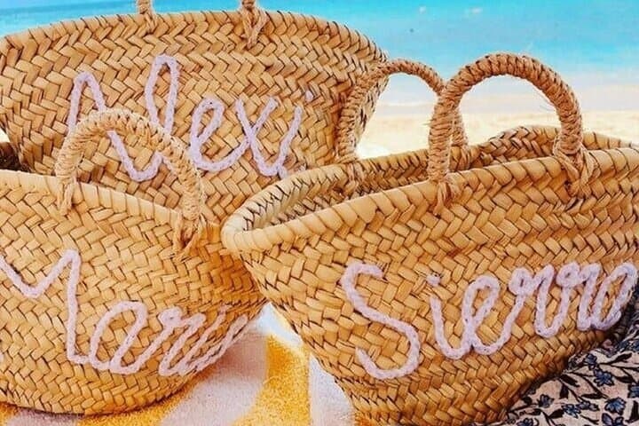Embroidery Techniques to personalize your Moroccan Basket or Hat