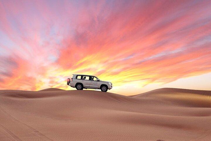 Doha Desert Safari Kamelentocht, Sandboarden en Binnenzee