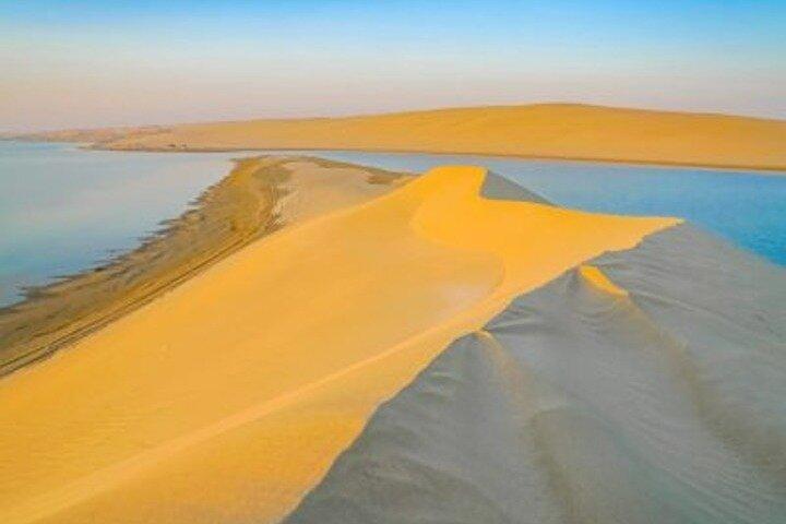 Doha Desert Safari Kamelreiten, Sandboarden und Binnensee