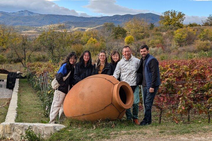 Privat Kakheti Tour økologisk vinsmagning med frokost