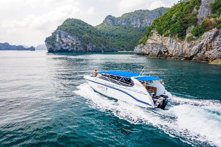 Visite d'une journée complète en petit groupe de luxe aux îles Ang Thong
