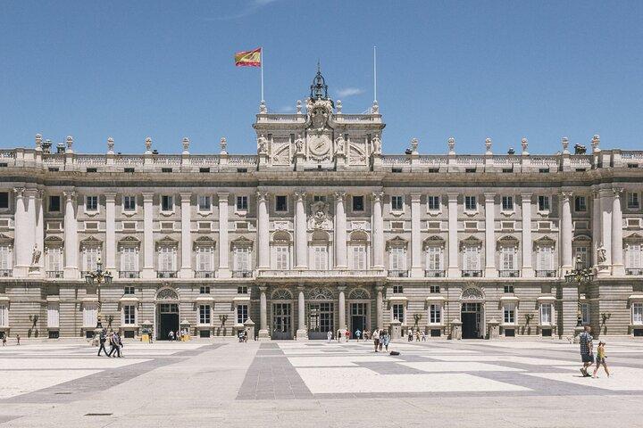 Eintrittskarte für den Königspalast von Madrid mit Audioguide