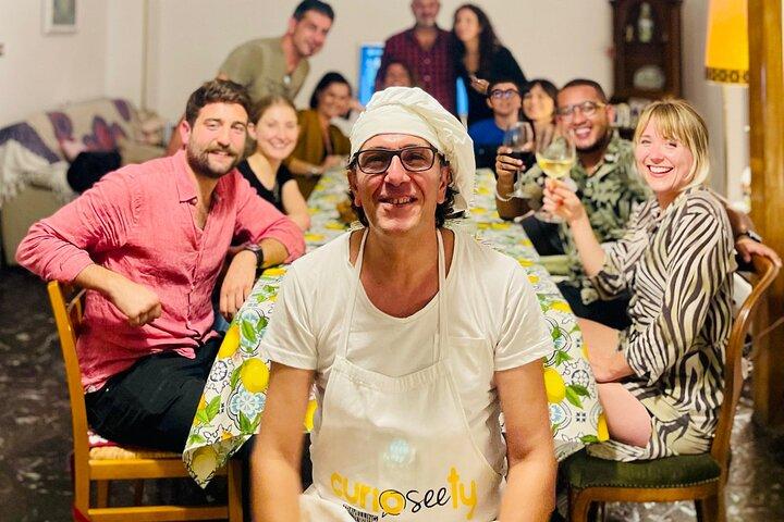 Cena siciliana con un chef local en Palermo