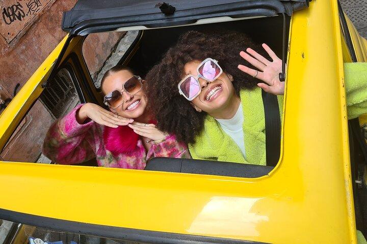 Noleggio di una Fiat 500 classica a Roma