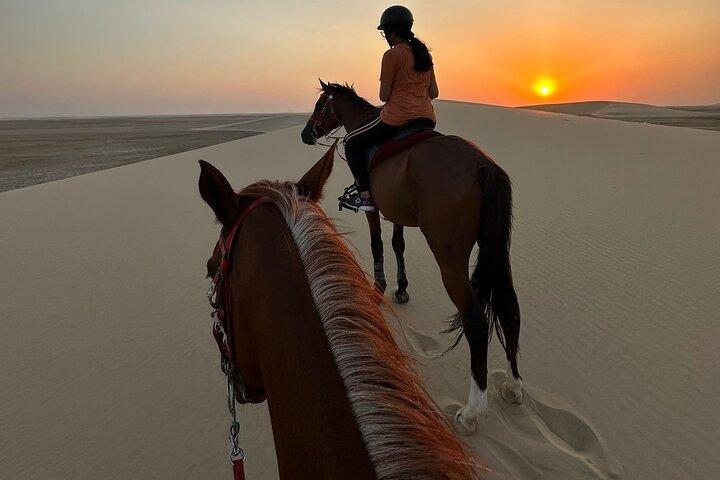 Safari nel deserto di Doha Equitazione, giro in cammello, ATV e mare interno