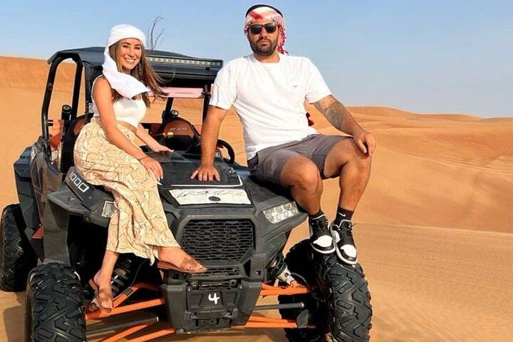 ドーハ砂漠サファリ乗馬、ラクダ乗り、ATV＆内海