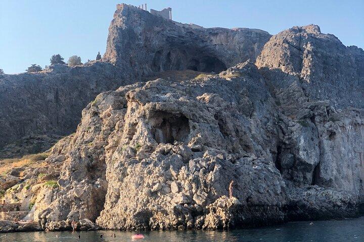 Excursión de un día a Lindos - Gemas de Lindos - crucero en barco privado