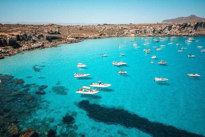 Egadi Islands Boat Tour: Favignana & Levanzo from Trapani