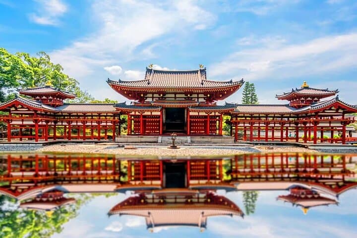 Nara Deer Park, Todaiji Temple, Uji Matcha & Hot Spring Day Tour