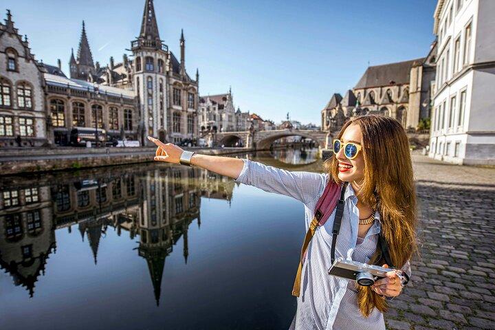 Gent Walking Tour mit Audioguide auf dem Smartphone