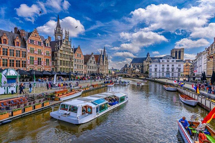 Gent Walking Tour mit Audioguide auf dem Smartphone