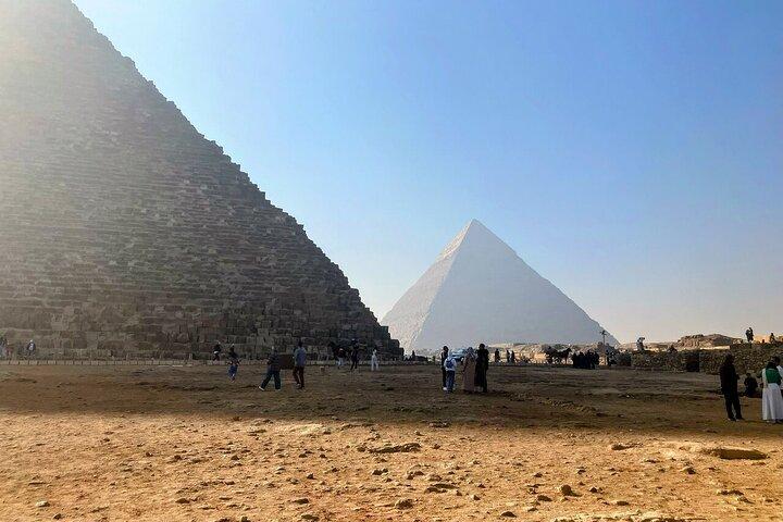 Pyramids View Sunset 3 timmar med middag och shopping