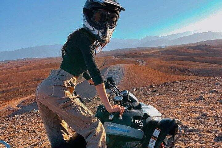 Agafay Desert: Sunset Quad Ride & Dinner Show Experience