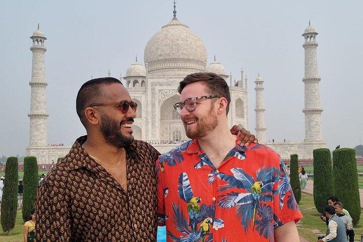 Tagesausflug von Jaipur nach Taj Mahal mit Abhaneri und Sonnenaufgang