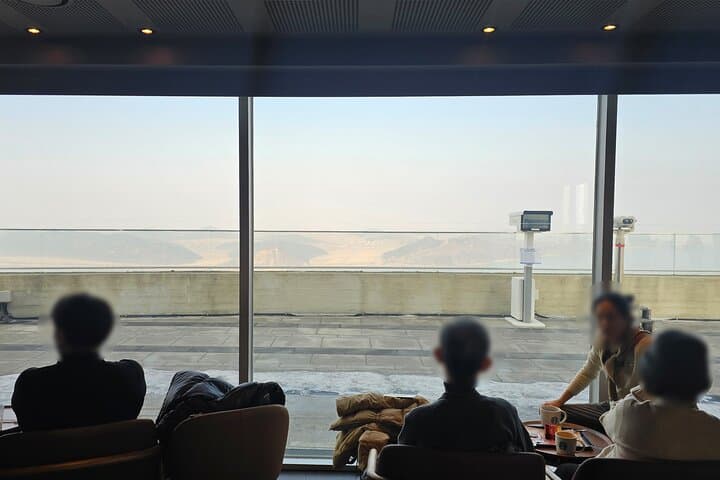 Starbucks(Aegibong) and DMZ Closest Views of North Korea